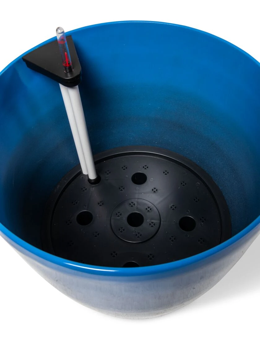 Viva Round Self-Watering Rolling Planter, 20" Diameter, Set Of 2 10 Viva Round Self-Watering Rolling Planter, 20" Diameter, Set Of 2 - Image 10