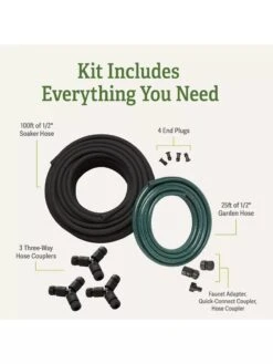 Garden Row Snip-n-Drip Soaker System -Outdoor Garden Care 8587042 inclusion