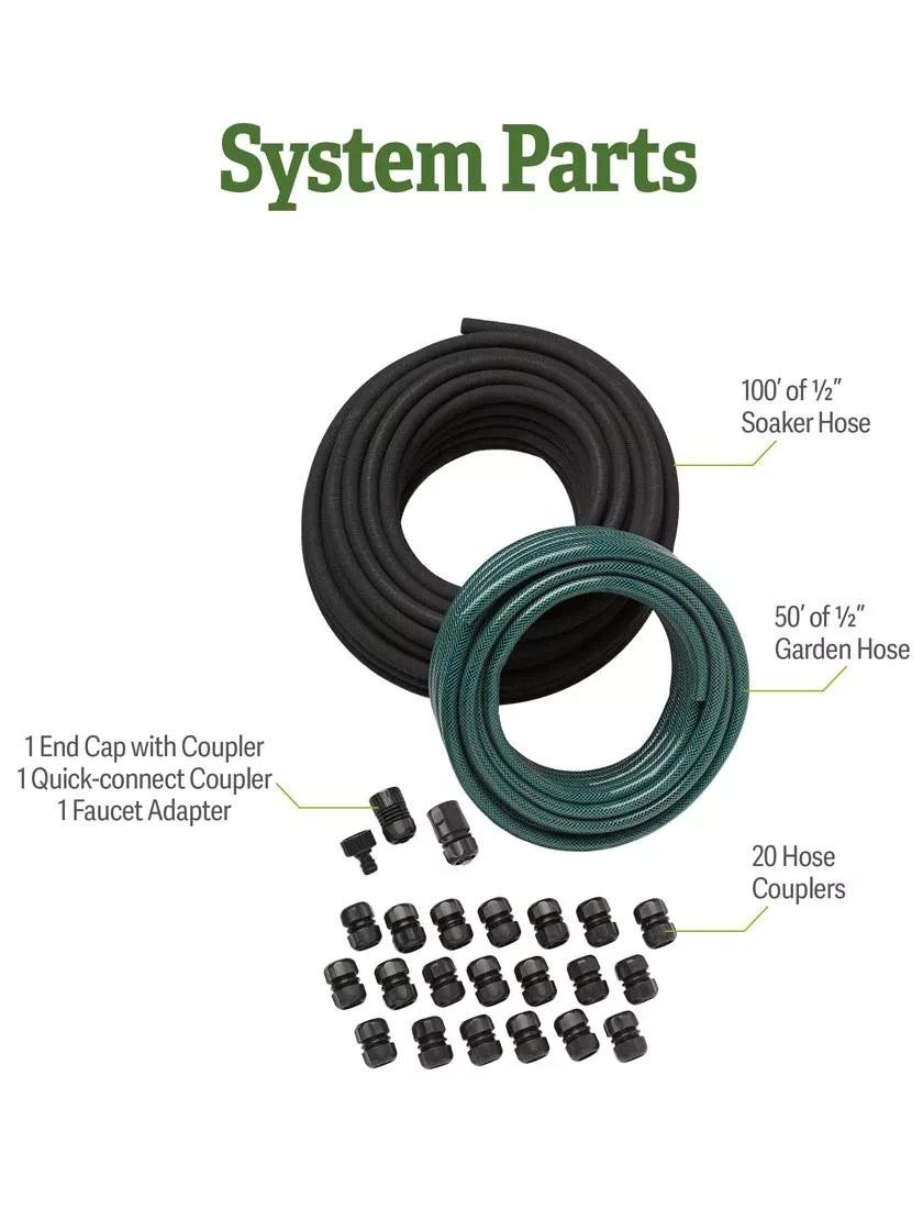 Landscape Snip-n-Drip Soaker System 2 Landscape Snip-n-Drip Soaker System - Image 2