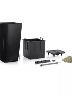 Lechuza® Cubico Color Tall Self-Watering Planters -Outdoor Garden Care 8589485 05V tif