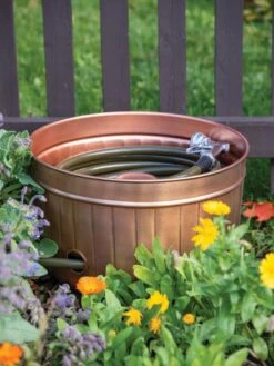 Classic Copper Hose Pot 11 Classic Copper Hose Pot -Outdoor Garden Care 8600238 0057