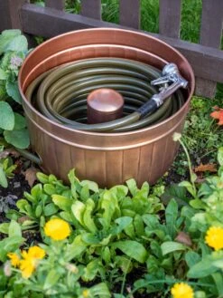 Classic Copper Hose Pot 10 Classic Copper Hose Pot -Outdoor Garden Care 8600238 0059