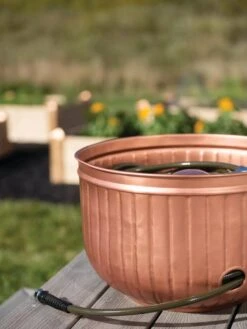 Classic Copper Hose Pot 9 Classic Copper Hose Pot -Outdoor Garden Care 8600238 0630 tif