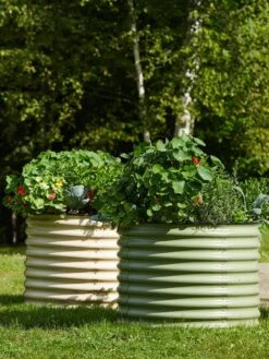 Birdies™ Round Metal Raised Bed, Tall -Outdoor Garden Care 8609152 6530 tif