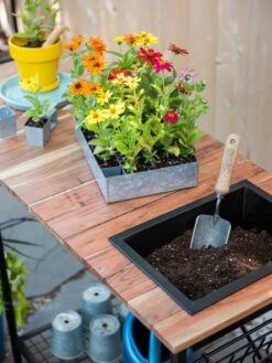 Small Space Potting Table 9 Small Space Potting Table -Outdoor Garden Care 8611003 028