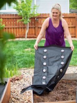 SeedSheets Organic Vegetable Garden, Serenity Flowers, 4' X 8' -Outdoor Garden Care 8613295 10V