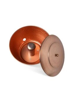 Hammered Copper Hose Pot With Lid 17 Hammered Copper Hose Pot With Lid -Outdoor Garden Care 8613311 5811